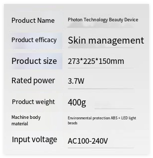 LED Light Therapy Facial Mask