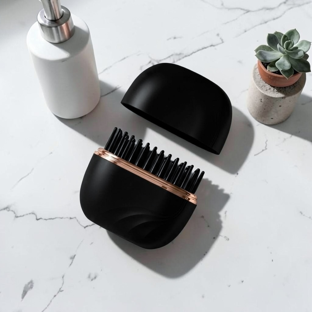 2‑in‑1 Cordless Hair Straightener Comb