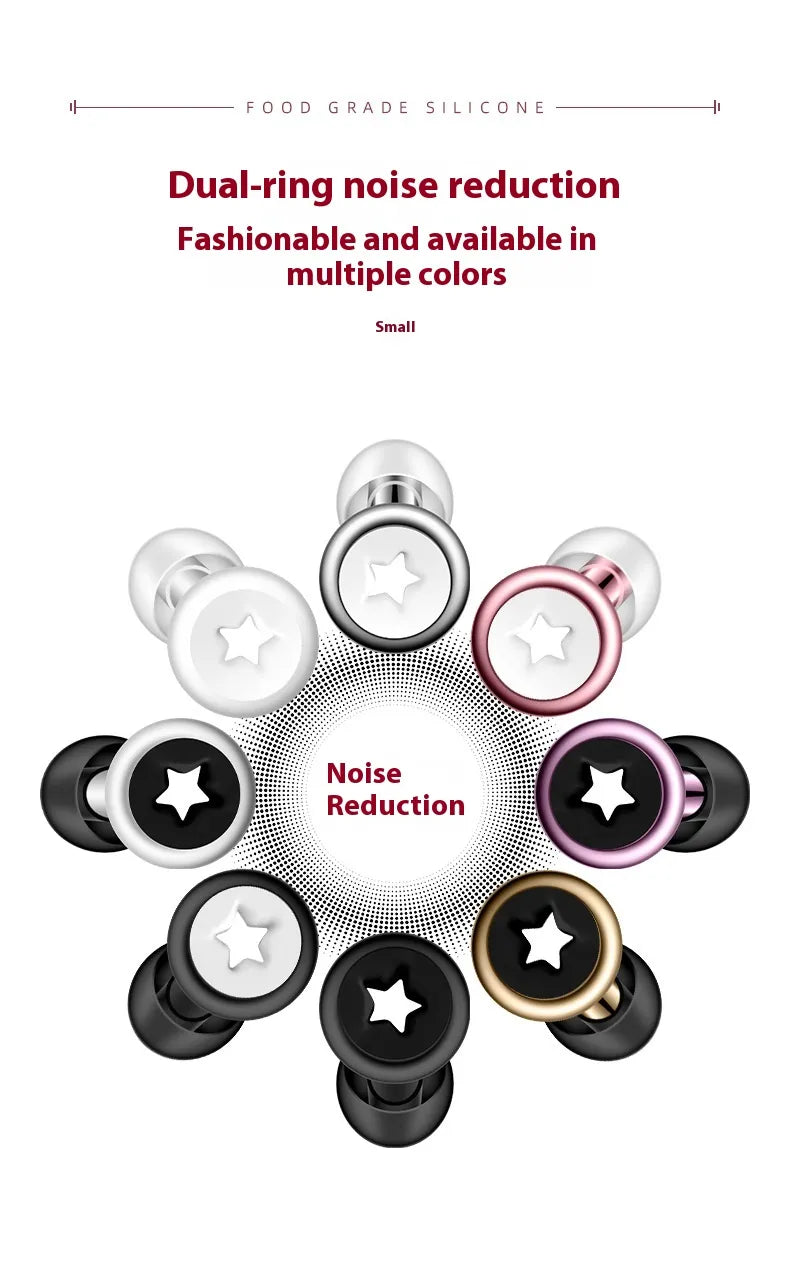 Noise-Reduction Ear Plugs – Comfortable Sleep & Focus