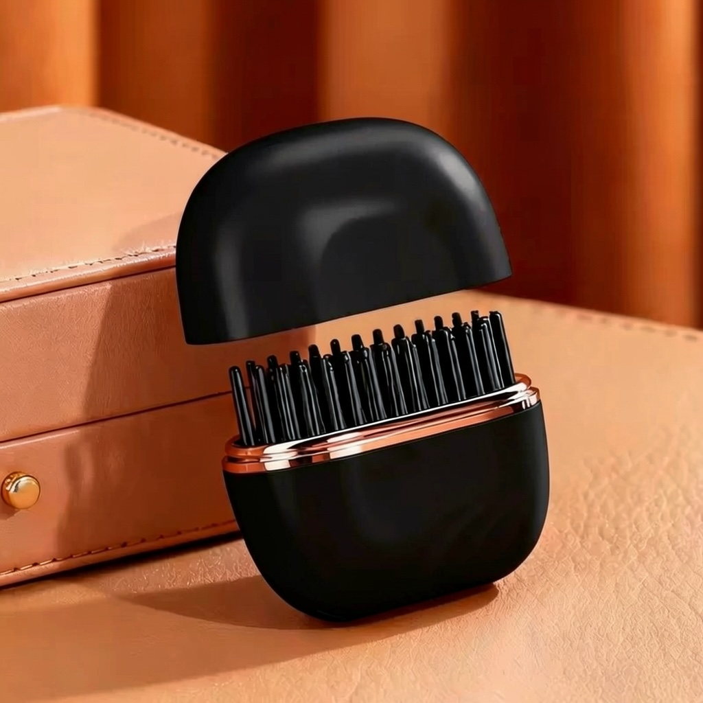 2‑in‑1 Cordless Hair Straightener Comb