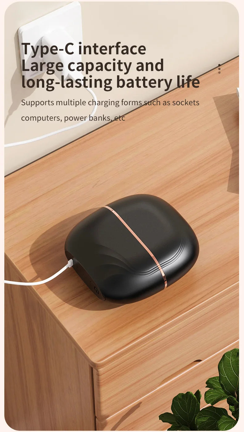 2‑in‑1 Cordless Hair Straightener Comb