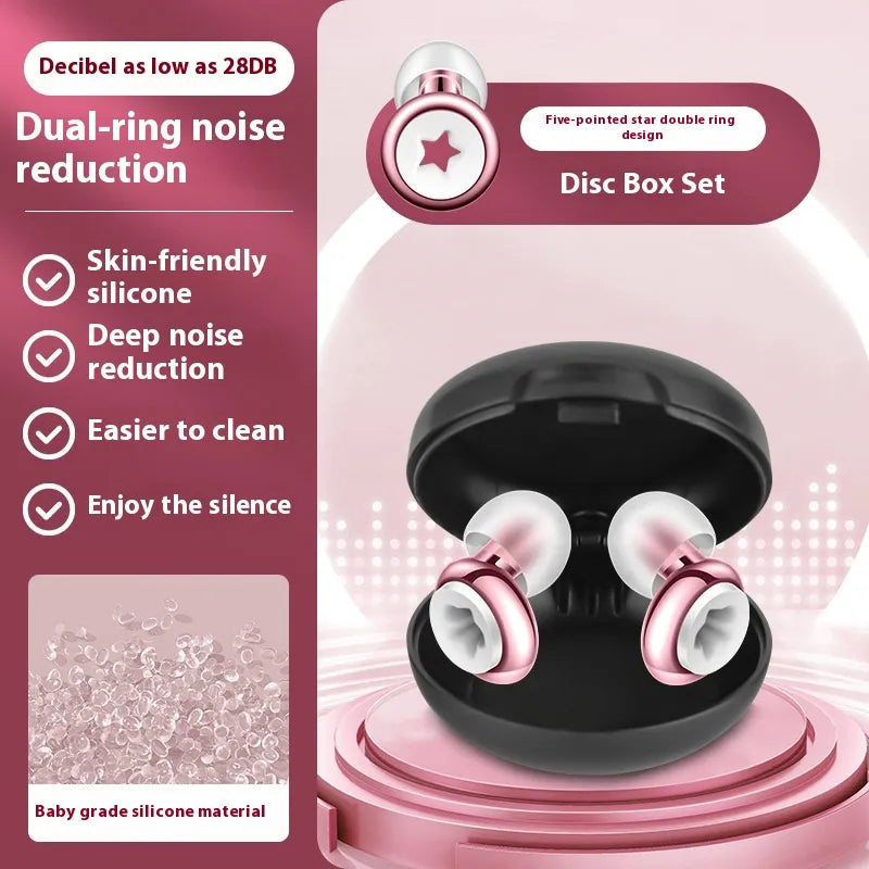 Noise-Reduction Ear Plugs – Comfortable Sleep & Focus