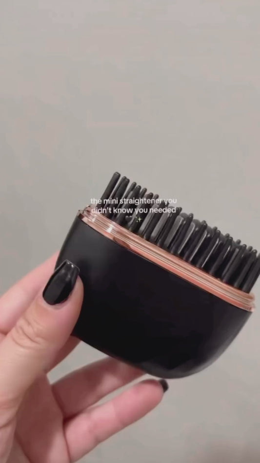 2‑in‑1 Cordless Hair Straightener Comb